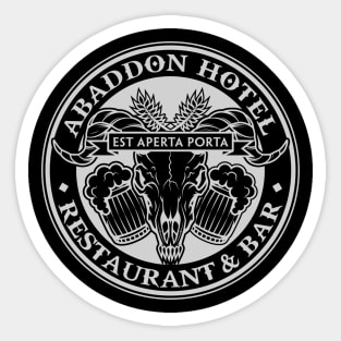 Abaddon Hotel Sticker